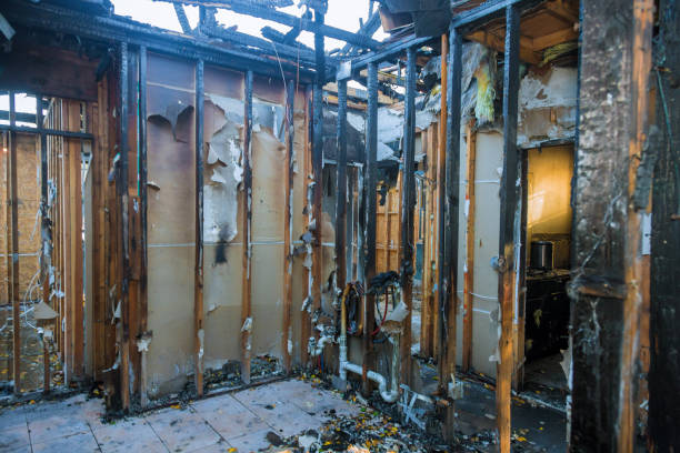 Professional Fire Damage Repair technician working in Berlin, WI